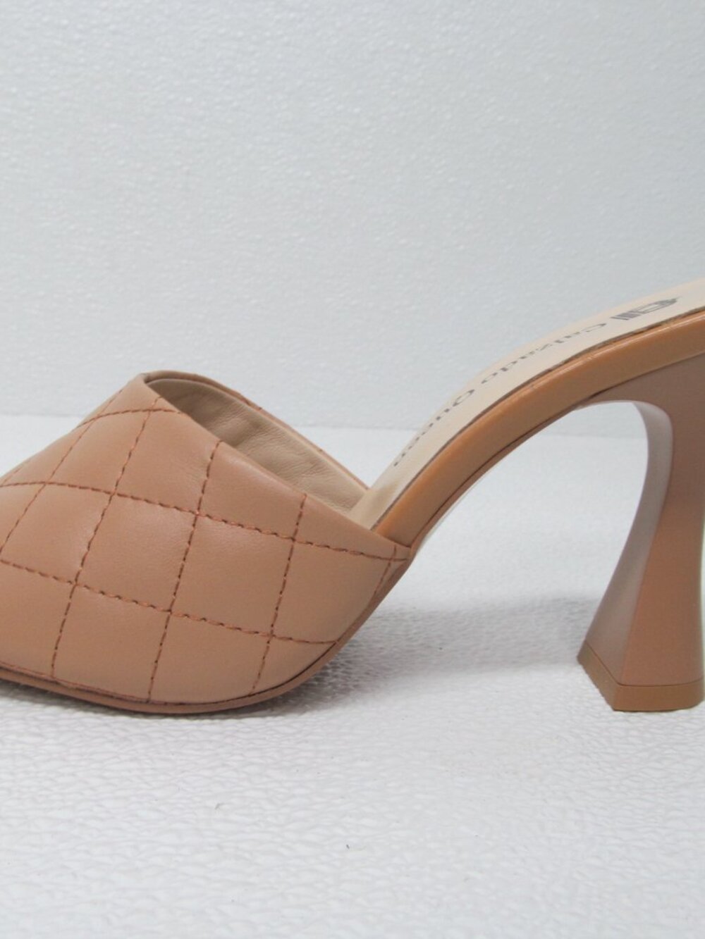 Calzado Queen Quilted Leather Heels Women’s 7.5